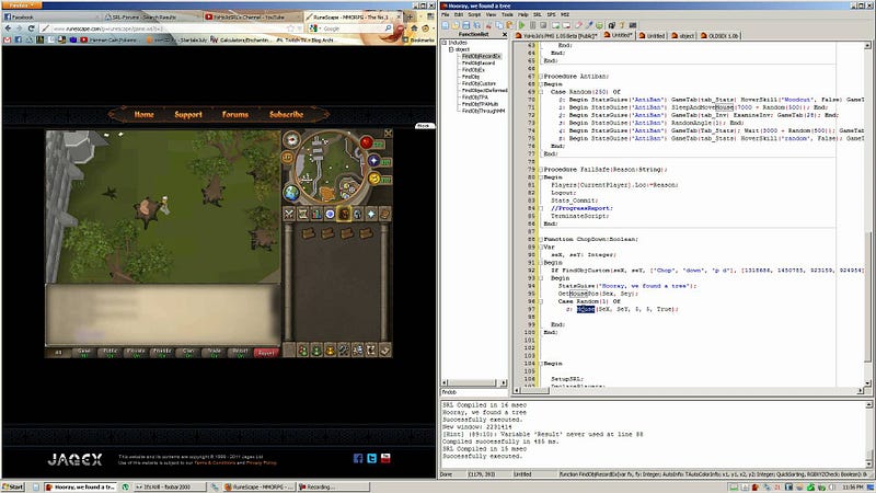 Runescape botting